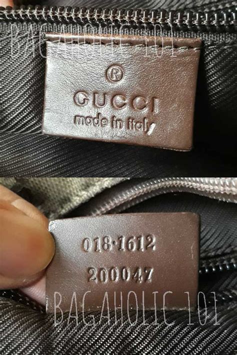 how to know a gucci bag is real|inside a real gucci bag.